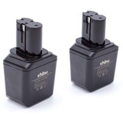 Vhbw - 2x Batterie compatible avec Bosch série gbm 1º géneration outil électrique (3000 mAh, NiMH, 12 v)