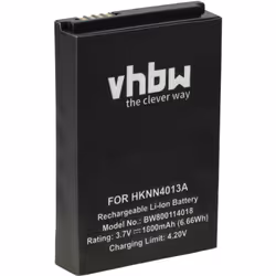 vhbw - the clever way - Batterie de rechange de haute qualité avec une grande autonomie et compatible avec votre radio talkie ...