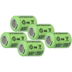 Vhbw - 5x Cellules de batterie remplacement pour 1/3AAA pour modéle rc (150mAh, 1,2V, NiMH)