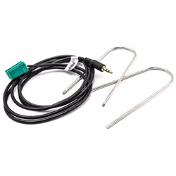 vhbw - the clever way Câble adaptateur AUX Line-In pour connecter votre lecteur MP3 ou smartphone à votre système audio d'aut ...