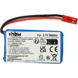 Vhbw - Batterie compatible avec Quadcopter 20C drone (1000mAh, 3,7V, Li-ion)