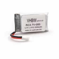 vhbw - the clever way - Batterie de rechange de haute qualité avec une grande autonomie et compatible avec votre drone (vous  ...