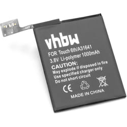 Vhbw - Batterie compatible avec Apple iPod Touch 6, A1574 lecteur de musique MP3 (1&8239000mAh, 3,85V, Li-polymère)