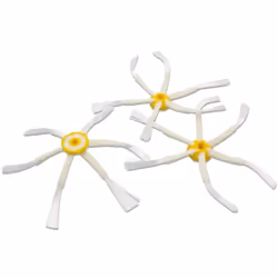 vhbw - the clever way Brosses latérales compatibles pour votre aspirateur - Pièces de rechange idéales pour remplacer les bro ...