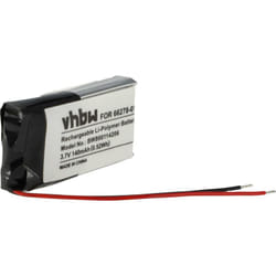 Vhbw - Batterie remplacement pour Plantronics PA-PL003 pour casque audio, écouteurs sans fil (140mAh, 3,7V, Li-polymère)