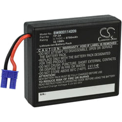 Vhbw - Batterie compatible avec Yuneec H480 Remote Controller, ST16 Remote Controller télécommande manette de drone (8700mAh, 3,7V, Li-ion)