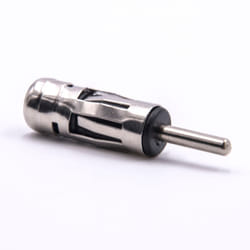 Vhbw - Adaptateur d'antenne compatible avec autoradio, de iso 50 ohms à din 150 ohms femelle à mâle