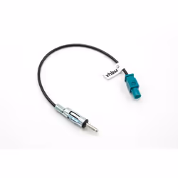 Adaptateur d'antenne compatible pour votre véhicule. Cet adaptateur vous permet de connecter une antenne avec connexion DIN-I ...