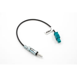 Vhbw - Adaptateur d'antenne Fakra Din 150 Ohm compatible avec antenne Audi, bmw, Citroen, Dacia, Fiat, Mercedes, Peugeot, Seat, Skoda, vw