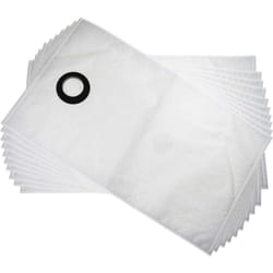 Vhbw - 10x sacs compatible avec Makita 440, 445 aspirateur - microfibres non tissées, blanc