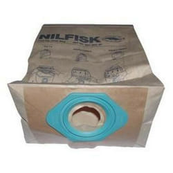 Vhbw - 10 sac micro fibres non tissées pour aspirateur Nilfisk 70GA, 84GS, GA-70, GA70, GM-80, GM-90, GM80, GM90, GS-80, GS-90, GS80, GS90