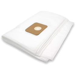 vhbw 10x Sacs compatible avec Nilfisk Multi 20, 20 Inox, 20CR, 20T, 20T Inox, 30, 30 Inox, 30T, 30T Inox, 30T VSC Inox aspirateur - microfibre non