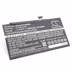 vhbw 1x Batterie compatible avec Asus Transformer Book T100HA tablette pad (7800mAh 38V Li-polymère)