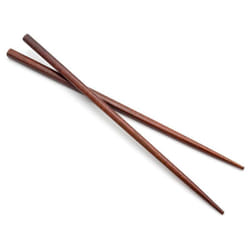 1 Paire de baguettes - Chopsticks en bois, classiquement naturel, marron - Vhbw