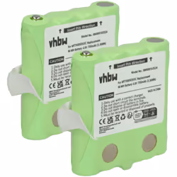 vhbw - the clever way - Batterie de rechange de haute qualité avec une grande autonomie et compatible avec votre radio talkie ...