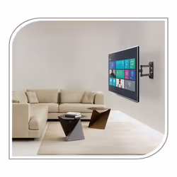 PureMounts PM-FM12-200 support pour téléviseur 42" Noir