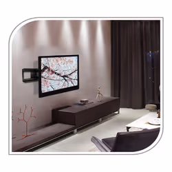 PureMounts PM-FM30-400 support pour téléviseur 132,1 cm (52") Noir