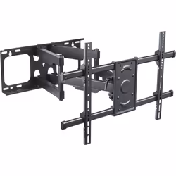 PureMounts PM-FM51-600, 165,1 cm (65"), 200 x 200 mm, 600 x 400 mm, 5 - -15°, Acier, Noir