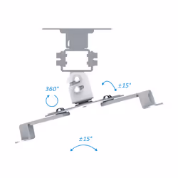 PureMounts PM-SPIDER-10W support pour projecteurs Plafond Blanc