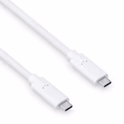 PureLink IS2510-005, 0,5 m, USB C, USB C, USB 3.2 Gen 2 (3.1 Gen 2), Blanc