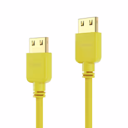 PureLink PI0504-020, 2 m, HDMI Type A (Standard), HDMI Type A (Standard), 18 Gbit/s, Jaune