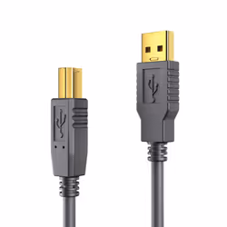 PureLink DS2000-100, 10 m, USB A, USB B, USB 2.0, 480 Mbit/s, Noir