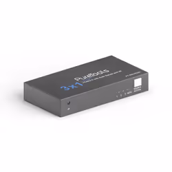 PureTools PT-SW-HD3A, HDMI, Noir, 60 Hz, 18 Gbit/s, IR, 4K Ultra HD