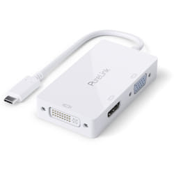 PureLink IS240 adaptateur graphique USB Blanc