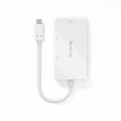 PureLink IS240 adaptateur graphique USB Blanc