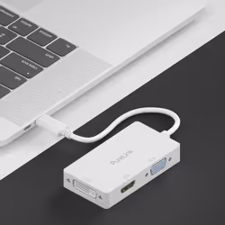 PureLink IS240 adaptateur graphique USB Blanc