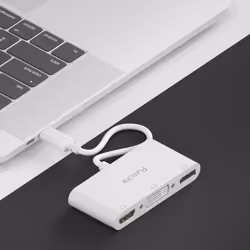 PureLink IS250 adaptateur graphique USB Blanc