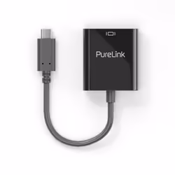 PureLink IS221 adaptateur graphique USB 1920 x 1080 pixels Noir