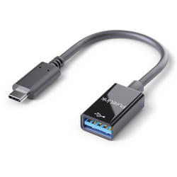 PureLink IS231 câble USB 0,1 m USB C USB A Noir