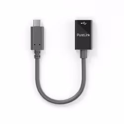 PureLink IS231 câble USB 0,1 m USB C USB A Noir