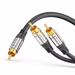 sonero S-AC900-030 câble audio 3 m RCA 2 x RCA Noir