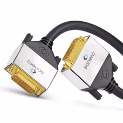 sonero S-DC500-100 câble DVI 10 m DVI-D Noir