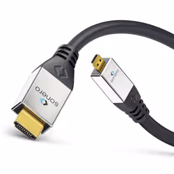 sonero S-HC300-020 câble HDMI 2 m HDMI Type A (Standard) HDMI Type D (Micro) Noir