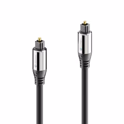 sonero S-OC100-100, TOSLINK, Mâle, TOSLINK, Mâle, 10 m, Noir