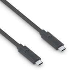 PureLink IS2511-010 câble USB 1 m USB 3.2 Gen 2 (3.1 Gen 2) USB C Noir