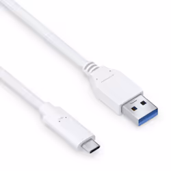 PureLink IS2600-015, 1,5 m, USB C, USB A, USB 3.2 Gen 1 (3.1 Gen 1), Blanc