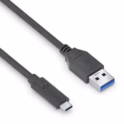 PureLink IS2601-010, 1 m, USB C, USB A, USB 3.2 Gen 1 (3.1 Gen 1), Noir