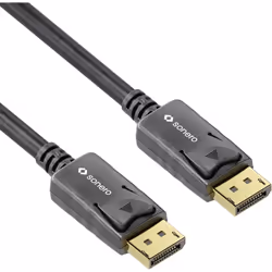 sonero 8K Displayport Kabel 1.4v, 1,8 m, DisplayPort, DisplayPort, Mâle, Mâle, 7680 x 4320 pixels