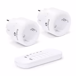 Prise télécommandée - Sonero - S-RCS102 - 2 prises - 2300W - Portée 30m