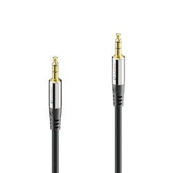 sonero S-AC500-150 câble audio 15 m 3,5mm Noir
