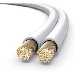 Câble haut-parleur - PURELINK - OFC 2x400mm² - 200m - Cuivre sans oxygène - Blanc