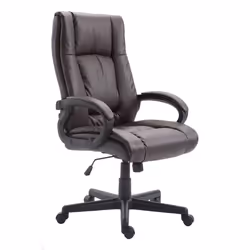 CLP Trading GmbH XL Sparta, Siège rembourré, Dossier rembourré, Marron, Marron, Simili-cuir, Simili-cuir