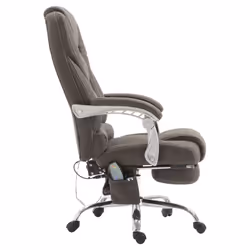 CLP Trading GmbH 192451556 Fauteuil massant électrique Gris foncé Tissu