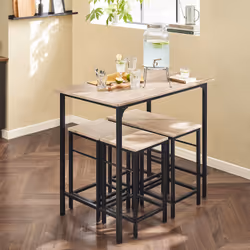 SoBuy OGT11-N ensemble de meuble de salle à manger et de cuisine