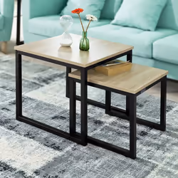 SoBuy FBT42-N Table à café, latérale et de salon
