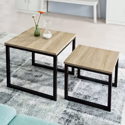 SoBuy FBT42-N Table à café, latérale et de salon
